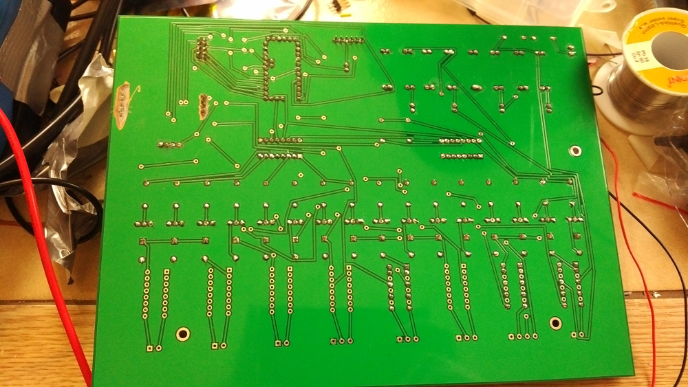 WaterFeeler3 back side WaterFeeler3 PCB build back side