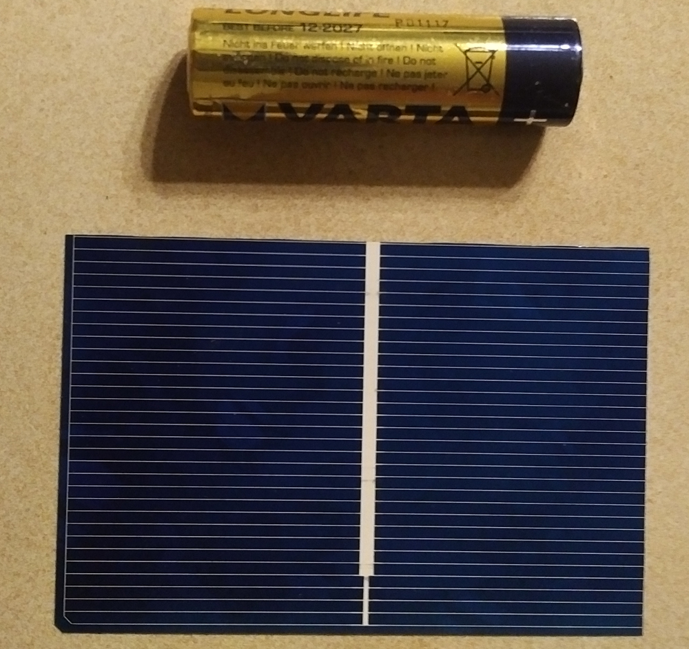 ERROL single solar cell