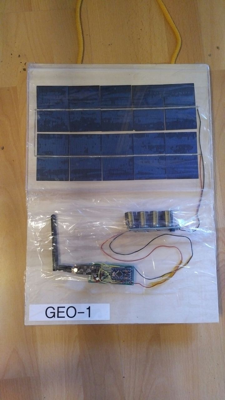 GEO-1 fully assembled