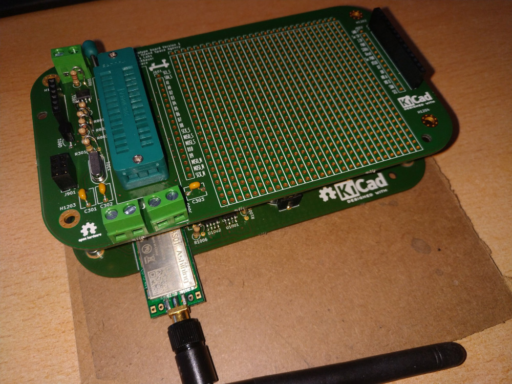 Radioduino Prototyping board V1