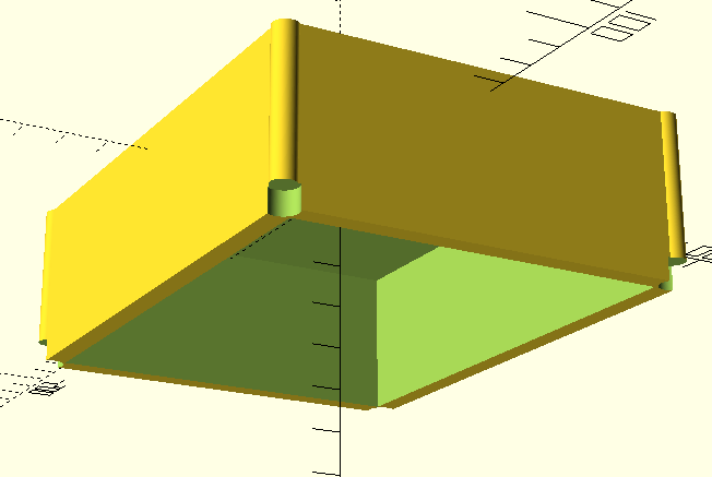 Snowflake housing OpenSCAD